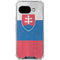 Slovakia Flag Distressed Google Pixel 9a Clear Case